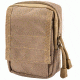 Loaded Gear CX-800 Accessory Pouch, Dual Zipper Design, Compatible w/ Molle System, Dark Earth BI12632