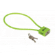 Lockdown Cable Lock, 15in, Red, 110149