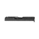Lone Wolf Arms Dusk Pistol Slide, G19, 9mm, Gen 3, RMR Cut, Stripped, Graphite Gray, Small, LWD-DKSlide19-G3-GG