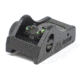 LPA Adjustable Shotgun Rear Sight Picatinny Rail, Fiber Optic Ring, Black, BAR11W+D5