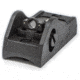 LPA Adjustable Shotgun Rear Sight Screw Down, Tritium Optic Ring, Black, BAR11R+D3