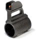 LPA Front Shotgun Sight - Clamp-On Band - Red Dot Fiber Optic, Tall, Black, SG6+M1F