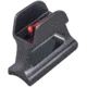 LPA Front Shotgun Sight, High, Solder-on, Fiber Optic, Black, SG4+M1F