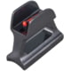 LPA Front Shotgun Sight, High, Solder-on, Fiber Optic, Black, SG4+M1F