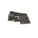 LPA Fully Adjustable Fiber Optic Rear Sight For 1911 Ria, S&amp;W, OEM Universal, .472in Dovetail, Black, MPS1KBFO