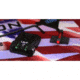 LPA SPF Fiber Optic Adjustable Sight Set For H&amp;K P30, Black, SPF01HK