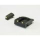 LPA SPL Fully Adjustable Luminova Night Sight Set For Walther P99, PPG, PPQM2, Black, SPL15WA