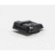 LPA SPS Fully Adjustable Black Target Rear Fiber Optic Front Sight Set For Glock 17-41, Black, SPS16GL6F