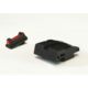 LPA SPS Fully Adjustable Fiber Optic Front Sight Set For Walther P99, PPQ, PPQM2, No 22 Rimfire, Black, SPS15WA6F