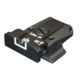 LPA TR Fully Adjustable White Outline Rear Sight For S&amp;W 645/745, Black, TR64SW18