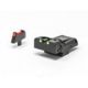 LPA TTF Fiber Optic Adjustable Sight Set For 1911 Colt 70 Series, Black, TTF45CT