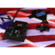 LPA TTF Fiber Optic Adjustable Sight Set For Browning GP Vigilant, GP MK3, GP Pract. GP 40 S&amp;W w/ Dove Front, Black, TTF62BN