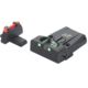 LPA TTF Fiber Optic Adjustable Sight Set For Sig Sauer P220, P225, P226, P228, P320, Black, TTF28SS