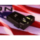 LPA TTF Fiber Optic Adjustable Sight Set For Sig Sauer P229 &amp; Springfield XD, Black, TTF30SS