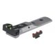 LPA TXT Fully Adjustable Fiber Optic Target Blade For S&amp;W Revolver, Grey, TXT01F1