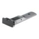 LPA TXT Fully Adjustable Rear Sight w/Silver Body and Black Serrated Target Blade For S&amp;W Revolver, Black, TXT0107