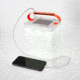 LuminAID Max QI Solar Lantern w/Phone Charger, White, 0196-0150