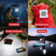 LuminAID Max QI Solar Lantern w/Phone Charger, White, 0196-0150
