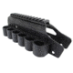 Lyman Shotgun Rail Mount With Sidesaddle, Fits 12 Gauge Mossberg 500/590, Black, 1081029