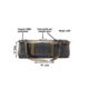 Lyman Tac-Mat HD Long Range Shooting Mat, Black 7837852