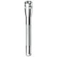 MagLite Mini 2 Cell AAA Incandescent Flashlight, Silver, Blister Pack, M3A106