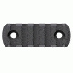 Magpul Industries Rail Section, Fits M-LOK Hand Guard, Aluminum, 5 Slots, Black MPIMAG581