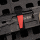 Magpul MAG1442-BLK DAKA Gear Straps Black/Red 12 Long 4 Pack