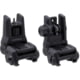 Magpul MBUS 3 Front and Rear Flip Sights, Black