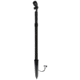 Malibu LED ORB 10 Watt Equivalent Floodlight w/ Telescoping Pole 66 Lumens,Black 8406-2602-01