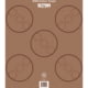 Maple Leaf Press Maple Leaf S3DA 3D Target Face 25 Pack, Brown, S3DA-BRO-P