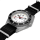 Marathon Arctic Steel Navigator W/ Date On Nylon Defstan Watch, White, 41mm, WW194013SS-0503