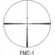March Scopes Normal Turret 1-10x24mm Shorty Rifle Scope, 30mm Tube, First Focal Plane, FMC-1 Reticle, Black, DE0489