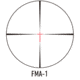 March Scopes Normal Turrets 3-24x52mm Rifle Scope, 30mm Tube, First Focal Plane, FMA-1 Reticle, MOA, Black, D24V52FIMANFMA-1 Reticle