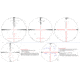 March Scopes Normal Turrets 3-24x52mm Rifle Scope, 30mm Tube, First Focal Plane, FML-MB Reticle, MIL, Black, D24V52FIMLNFML-MB Reticle