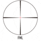 March Scopes Normal Turrets 3-24x52mm Rifle Scope, 30mm Tube, First Focal Plane, FML Reticle, MIL, Black, D24V52FIMLNFML Reticle