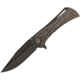 Marfione Custom Knives Closer Framelock Folding Knife,3.75in,Titanium Handle MFCCLOSERDLC