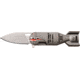 Master Cutlery Mc Tac-force 2.25'' Drop Point Folder Grey Shark Bomb/ss
