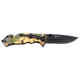 Master USA Drop Point Spring Assisted Knife, 3.5 in, 3Cr13 Stainless Steel Stainless Steel, Digital Camo, MU-A001DC
