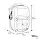 Maxpedition Frp First Response Pouch, Gray, FRPGRY