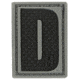 Maxpedition Letter Patch D, SWAT LETDS