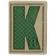Maxpedition Letter Patch K, Arid LETKA