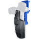 Maxtor Tactical Alloy Competition OWB Holster, H&amp;K VP9L, Right, Carbon Fiber/Blue, ACHBLU-VP9L-CF