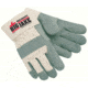 MCR Safety Big Jake Premium A+ Side Leather Palm Work Gloves w/2.75 Inch Safety Cuff &amp; Double Palm - Men's, Extra Large, 1711