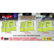 MCR Safety Class 2, Economy, Mesh, Silkscreened Sec - VCL2MLSECL