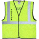 MCR Safety Class 2, Economy, Mesh, Silkscreened Pol - VCL2MLPLCM