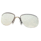 MCR Safety Clear Prescription Inserts, Fits Klondike KD3 Safety Glasses, Polycarbonate Lenses, Clear, One Size, KDRX