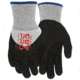 MCR Safety Cut Pro 13 Gauge HyperMax Shell, Cut, Abrasion and Puncture Resistant Work Gloves, Insulated Glove with Full Acrylic Lining, Nitrile Foam Dipped Palm and Over the Knuckle, Black/Gray, Medium, 92901KDM
