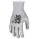 MCR Safety Cut Pro 13 Gauge HyperMax Shell, Cut, Abrasion and Puncture Resistant Work Gloves, PU Coated Palm and Fingertips, Gray/Salt and Pepper, Large, 92743PUL