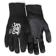 MCR Safety Cut Pro 15 Gauge Hypermax Shell Cut Abrasion and Puncture Resistant Work Gloves, Nitrile Coated Palm and Fingertips, Black, Medium, 92735NM