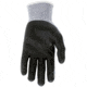 MCR Safety Cut Pro 15 Gauge Hypermax Shell Cut, Abrasion and Puncture Resistant Work Gloves, Nitrile Foam Coated Palm and Fingertips, Black/Blue, Medium, 92715NFM